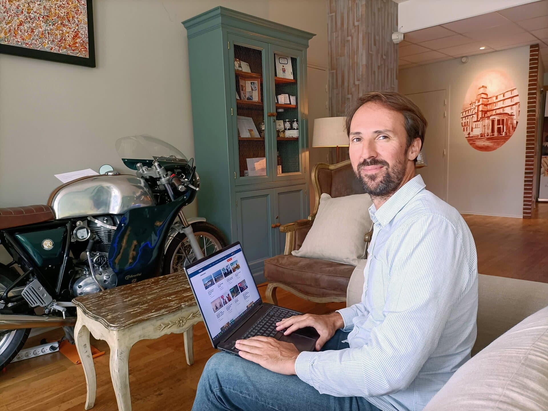 David Boudjenah a fondé Atypikoo en 2019 à Limoges