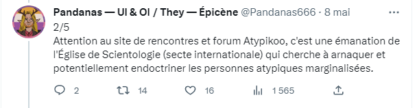Diffamation Twitter